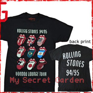 The Rolling Stones - Voodoo Lounge Tour  Official T Shirt ( Men L, XL ) ***READY TO SHIP from Hong Kong***